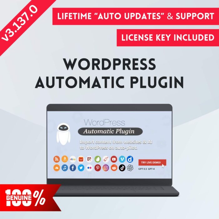 Licensed v3.136.1 WordPress Automatic Plugin by ValvePress WP Automatic ...