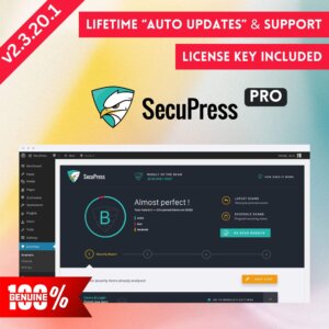 SecuPress Pro Premium WordPress Security Plugin