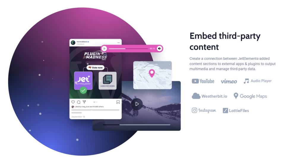 JetElements Widget Addon for Elementor Page Builder